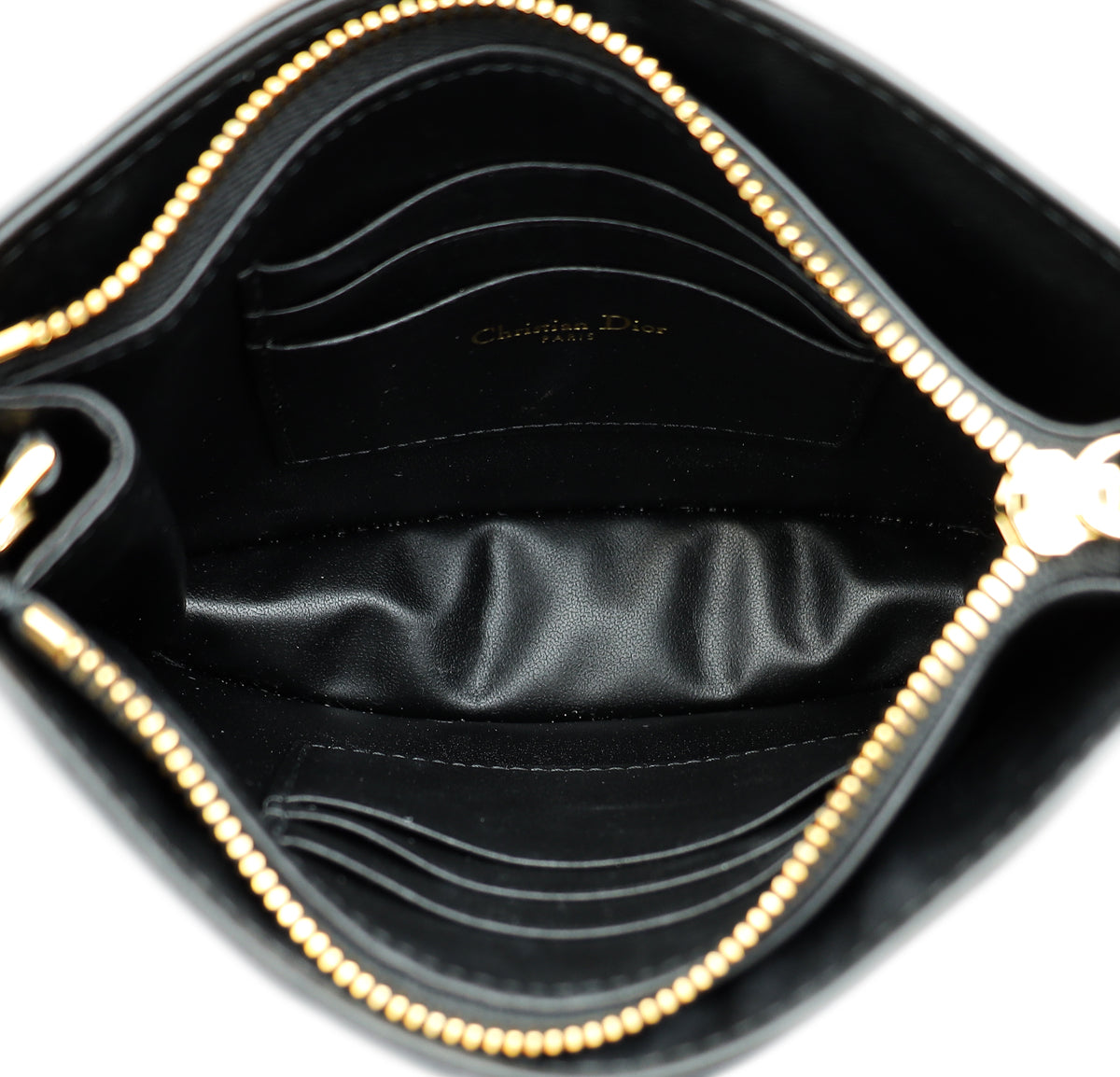 Christian Dior Black Caro Every Dior Pouch