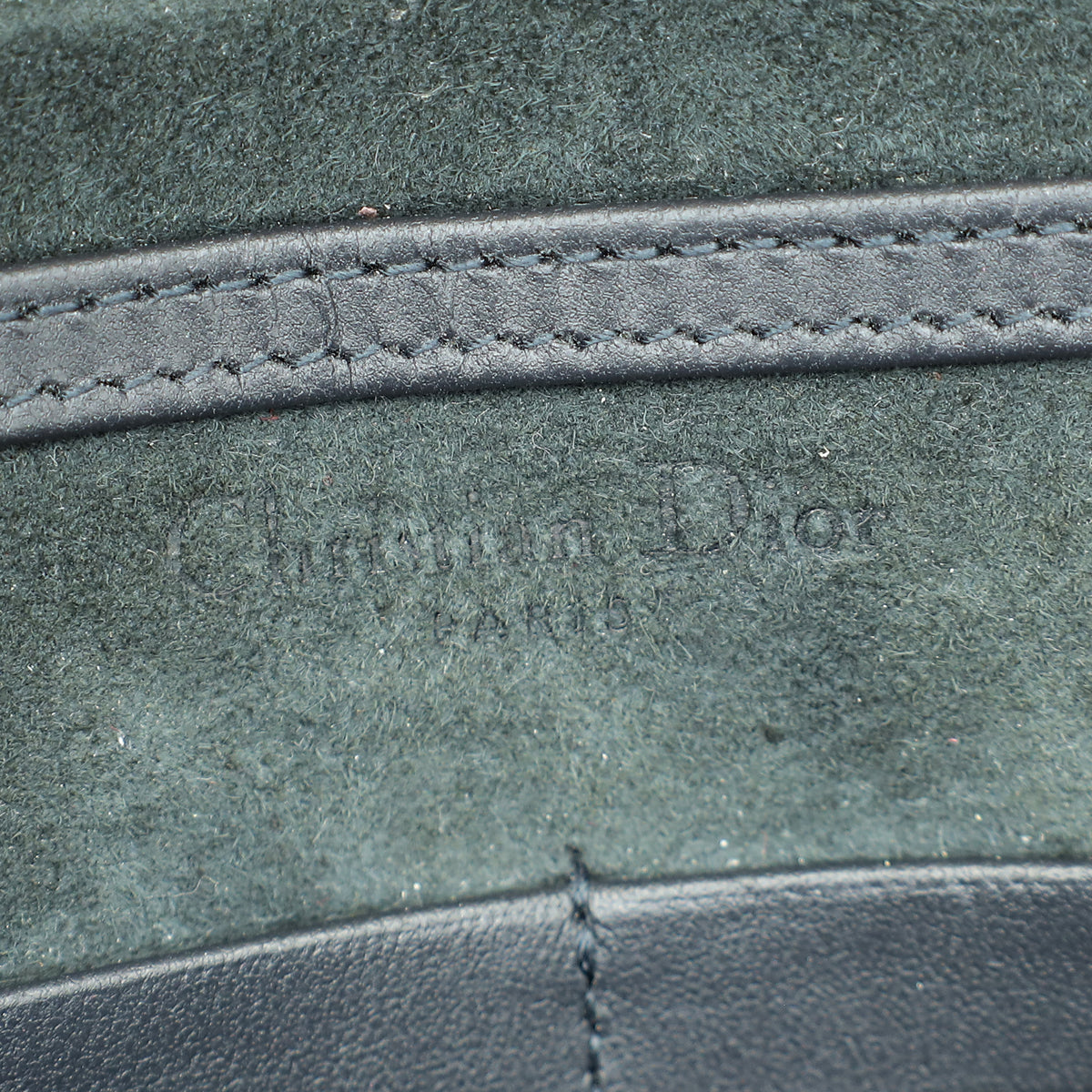 Christian Dior Champagne 30 Montaigne Micro Cannage 2 In 1 Pouch