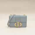 Christian Dior Bicolor Micro 30 Montaigne Flap Bag