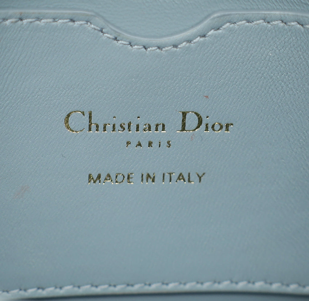 Christian Dior Bicolor Micro 30 Montaigne Flap Bag