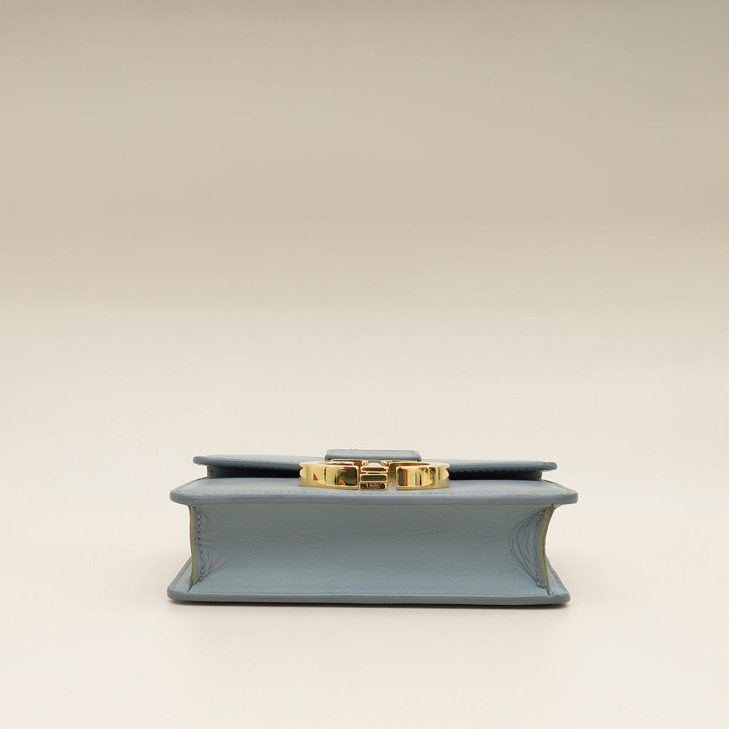 Christian Dior Bicolor Micro 30 Montaigne Flap Bag