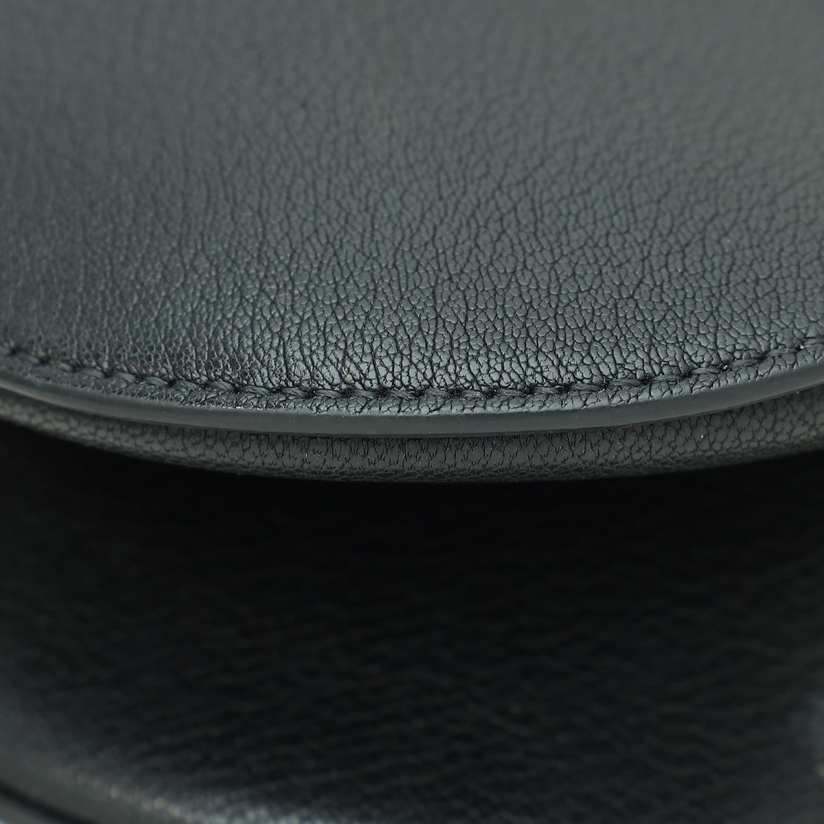 Christian Dior Black Saddle Medium Bag W/ Strap