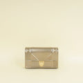 Christian Dior Champaign Diorama Microcannage Wallet On Chain