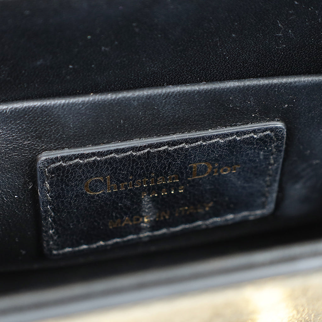 Christian Dior Black 30 Montaigne Box Bag