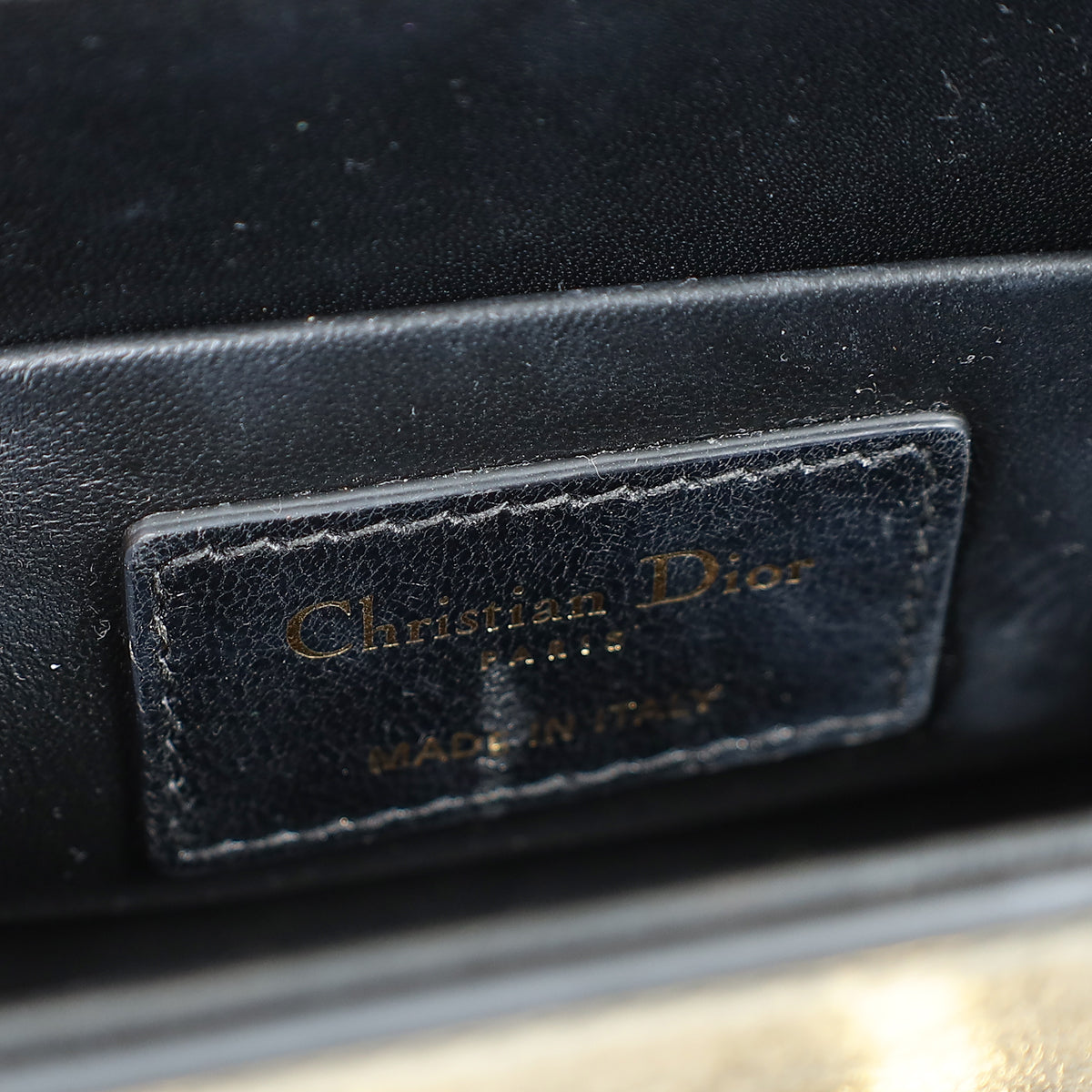 Christian Dior Black 30 Montaigne Box Bag