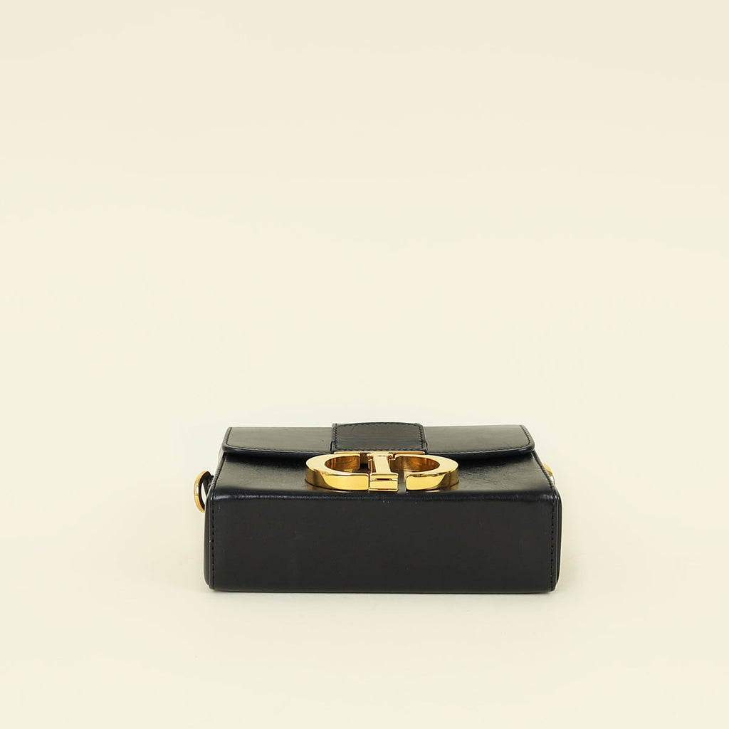 Christian Dior Black 30 Montaigne Box Bag