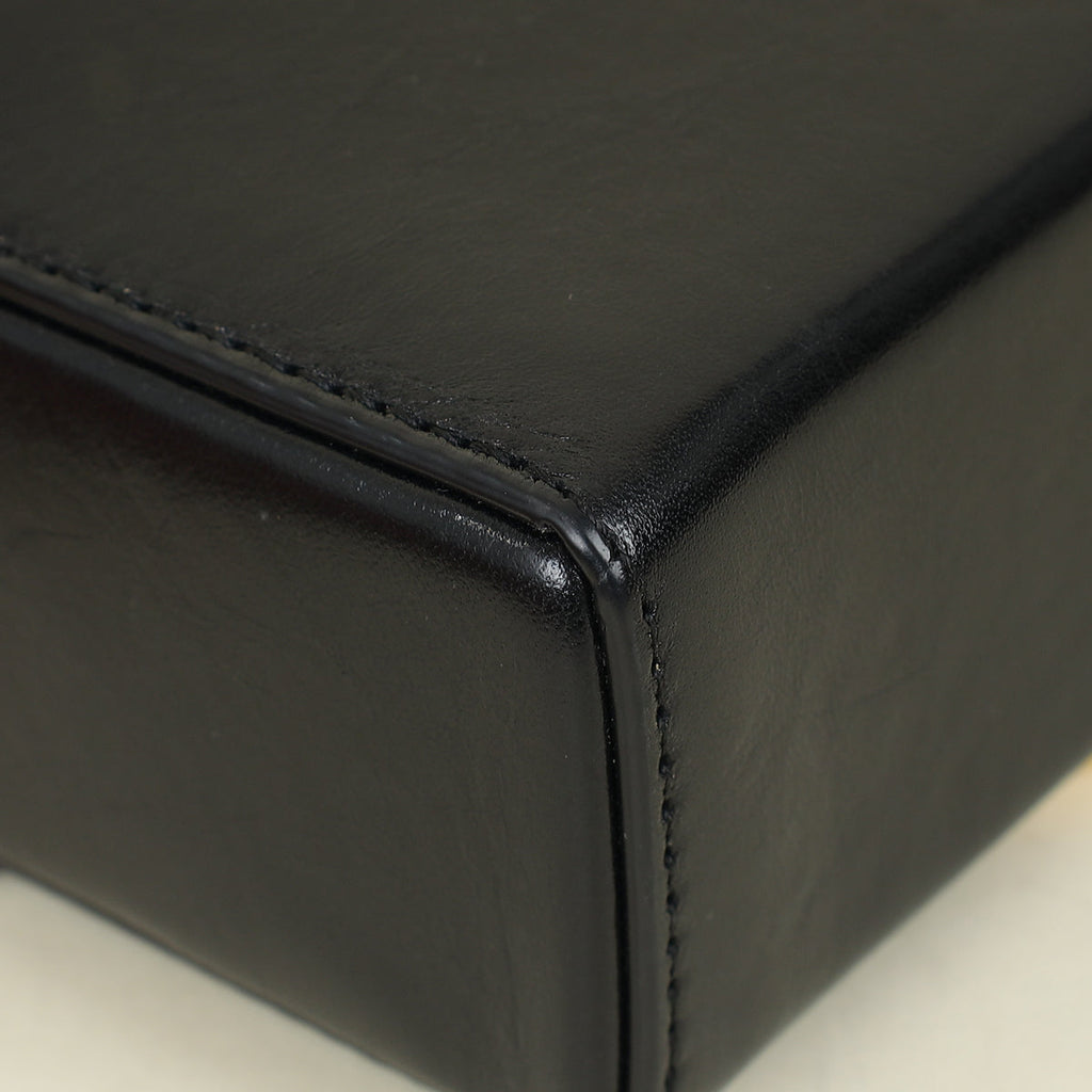 Christian Dior Black 30 Montaigne Box Bag