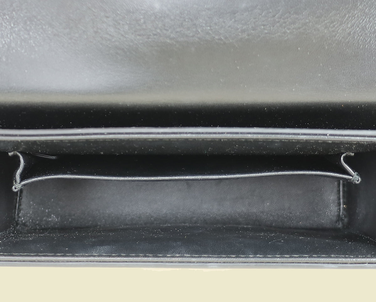Christian Dior Black 30 Montaigne Box Bag