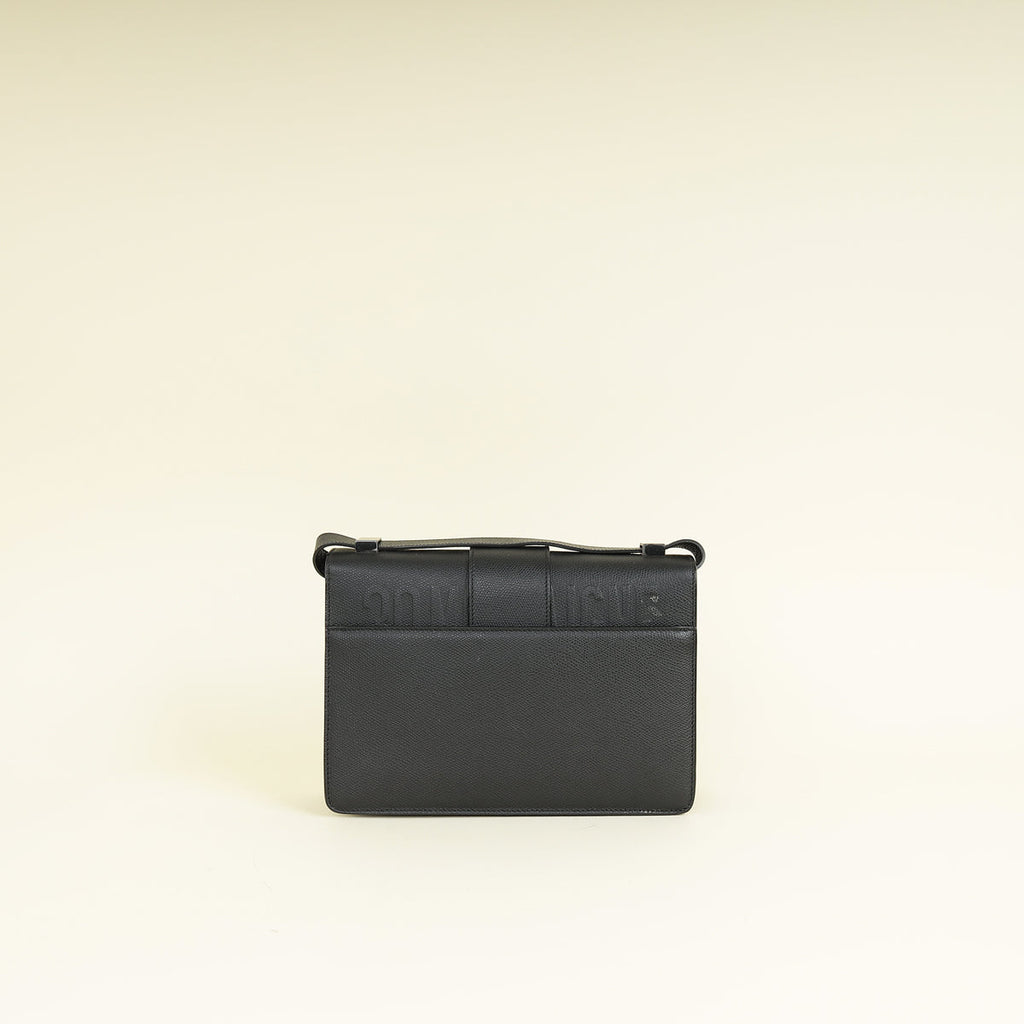 Christian Dior Black 30 Montaigne Shoulder Bag