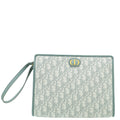 Christian Dior Grey 30 Montaigne Oblique Medium Pouch