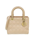Christian Dior Nude Lady Dior Medium Bag
