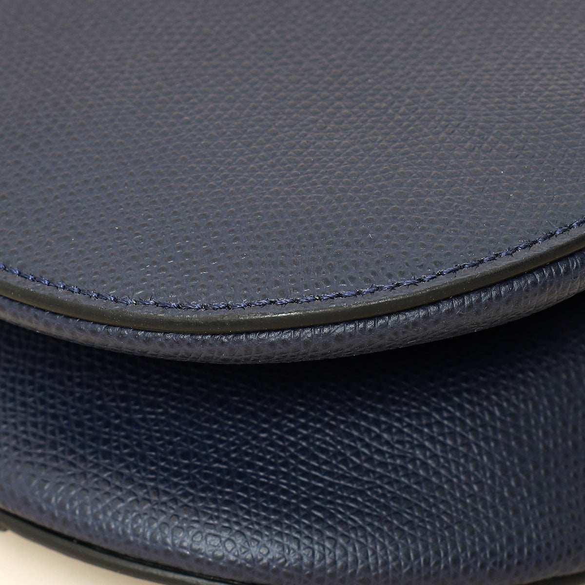 Christian Dior Navy Saddle Medium Bag