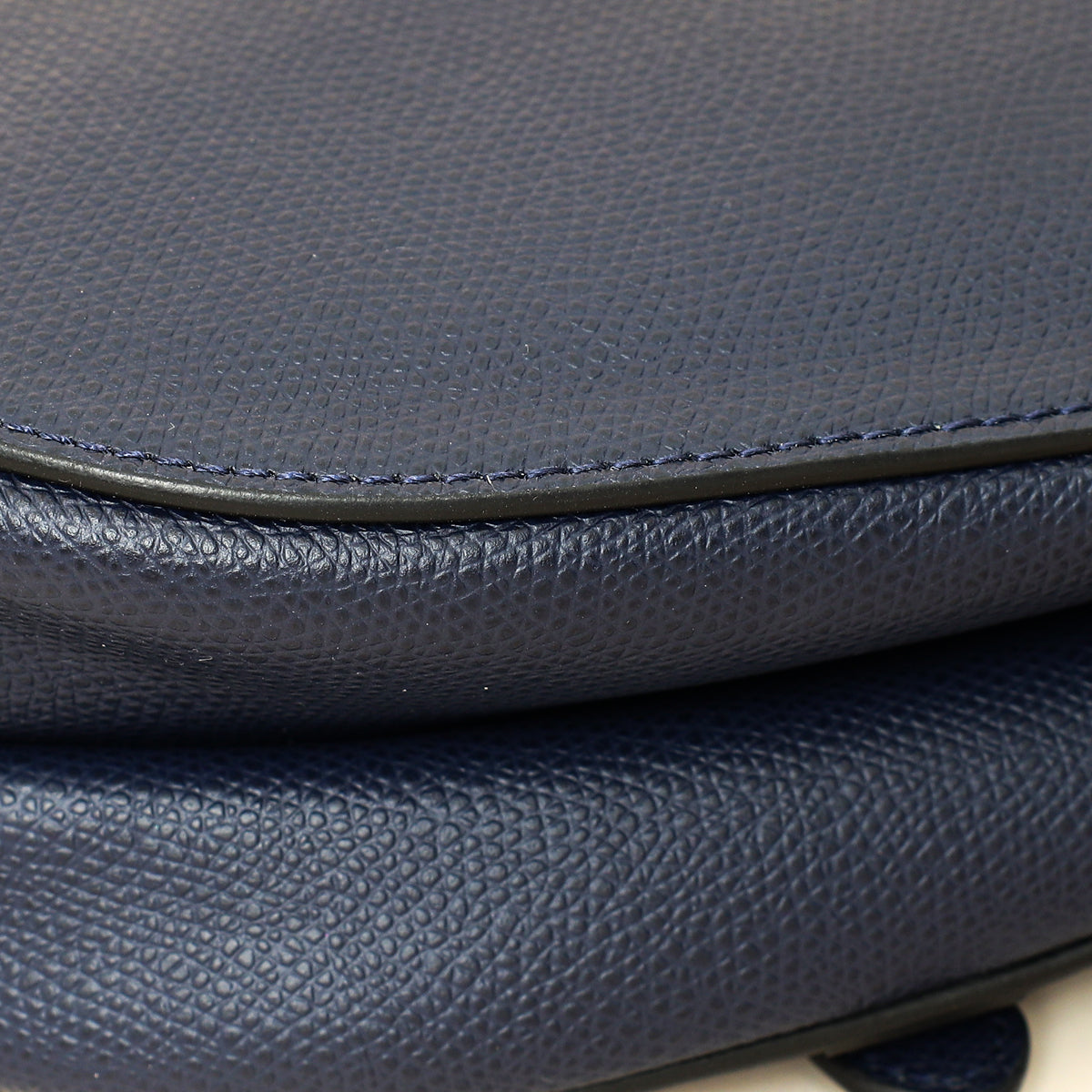 Christian Dior Navy Saddle Medium Bag
