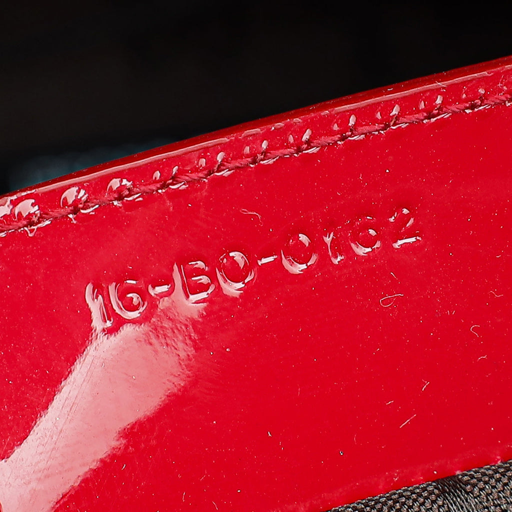 Christian Dior Red Lady Dior Large Bag