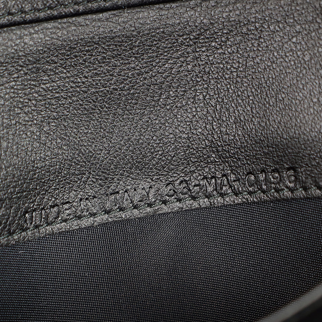 Christian Dior Black Diorever Wallet On Chain