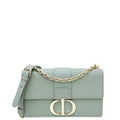 Christian Dior Grey 30 Montaigne Chain Shoulder Bag