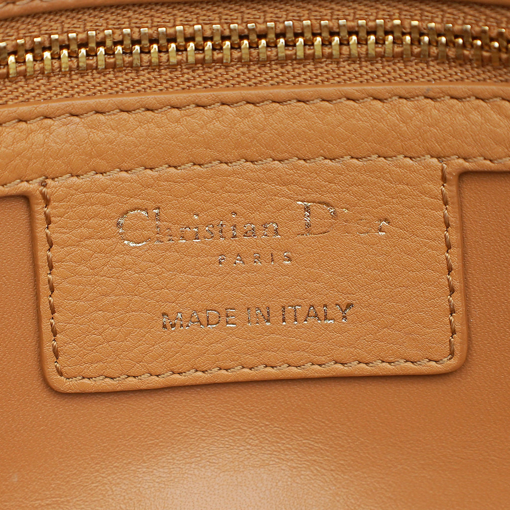 Christian Dior Caramel Caro Medium Bag