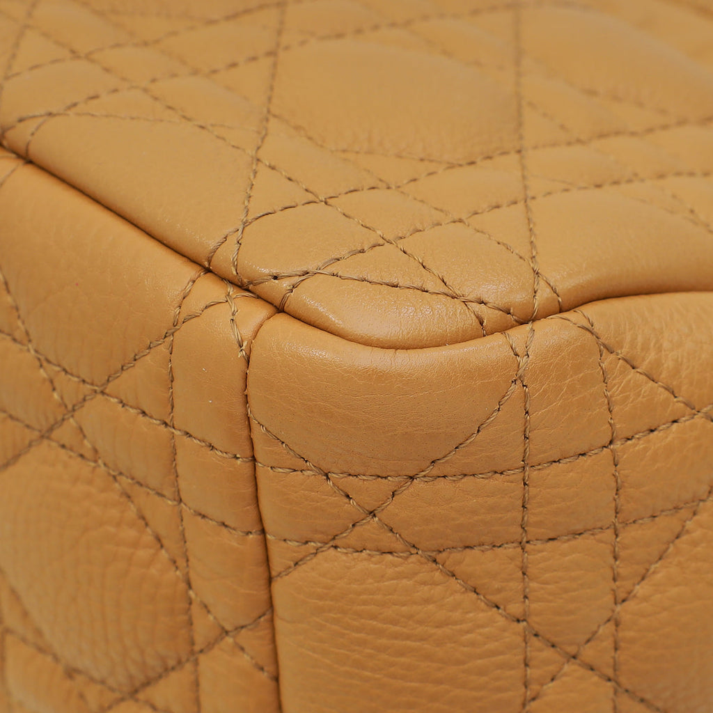 Christian Dior Caramel Caro Medium Bag