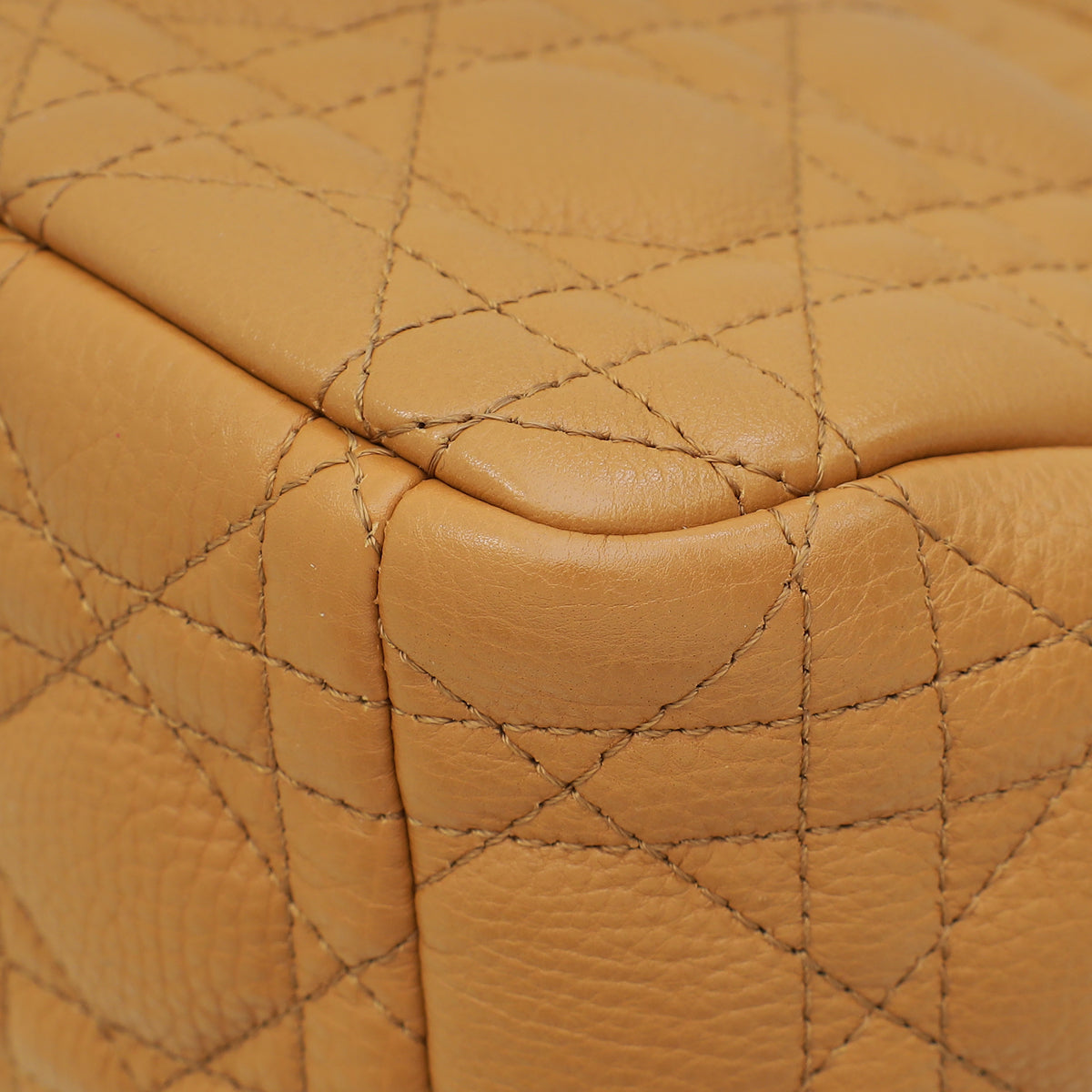 Christian Dior Caramel Caro Medium Bag