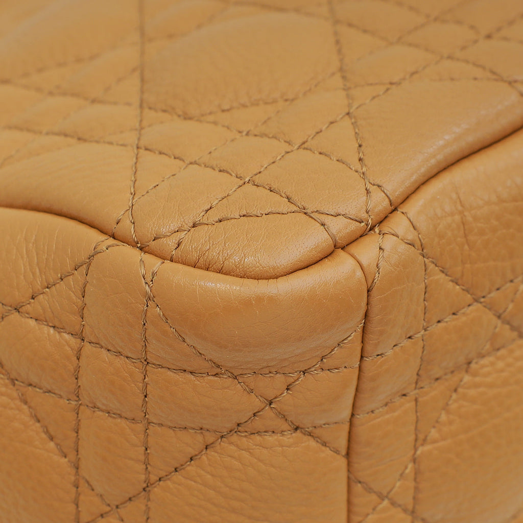 Christian Dior Caramel Caro Medium Bag