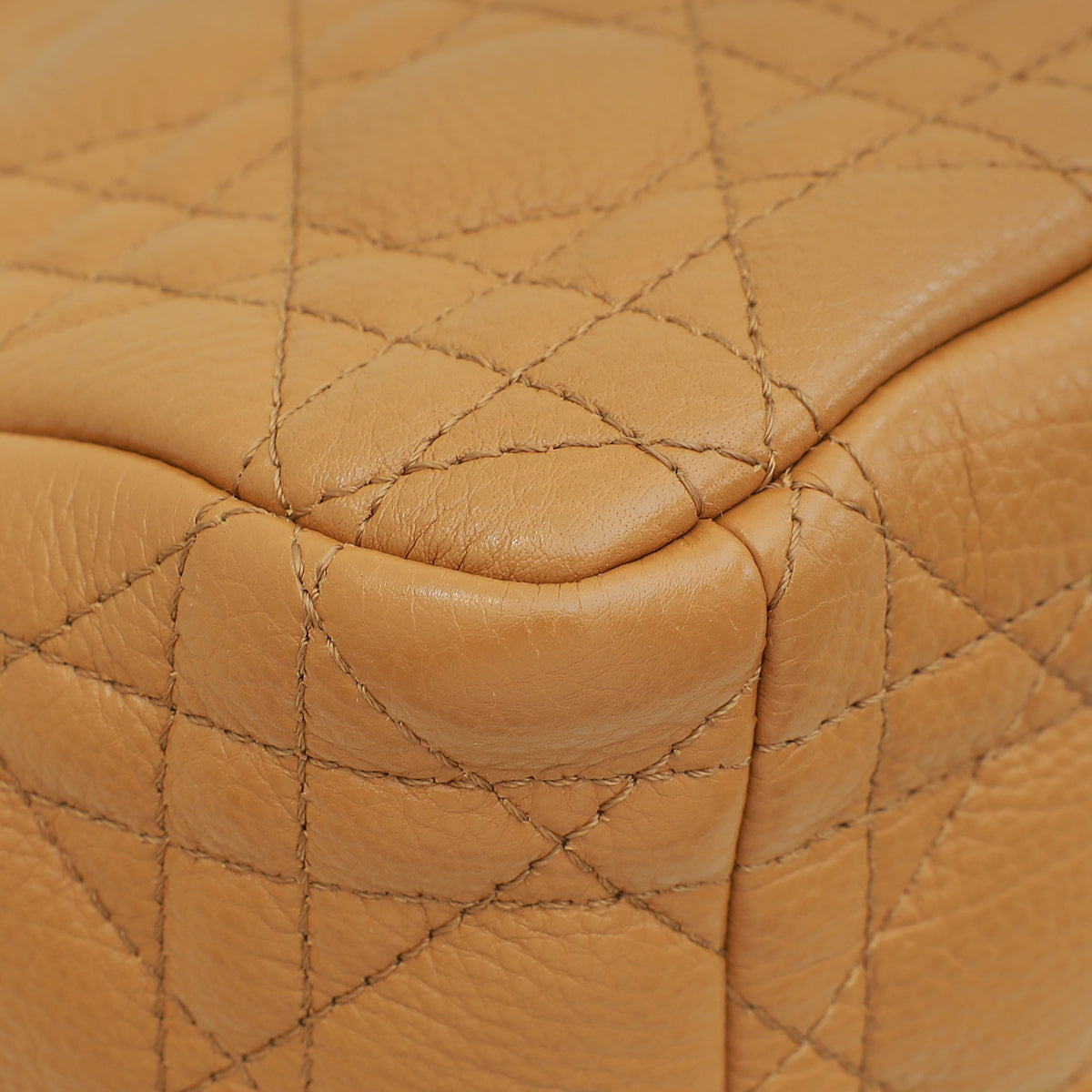 Christian Dior Caramel Caro Medium Bag