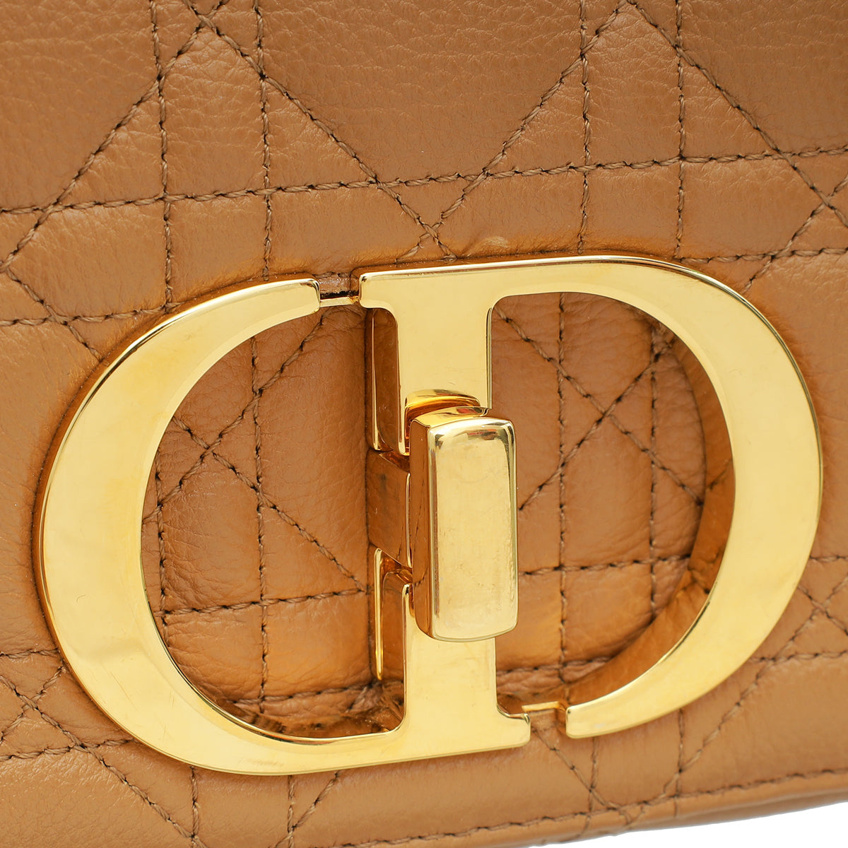 Christian Dior Caramel Caro Medium Bag