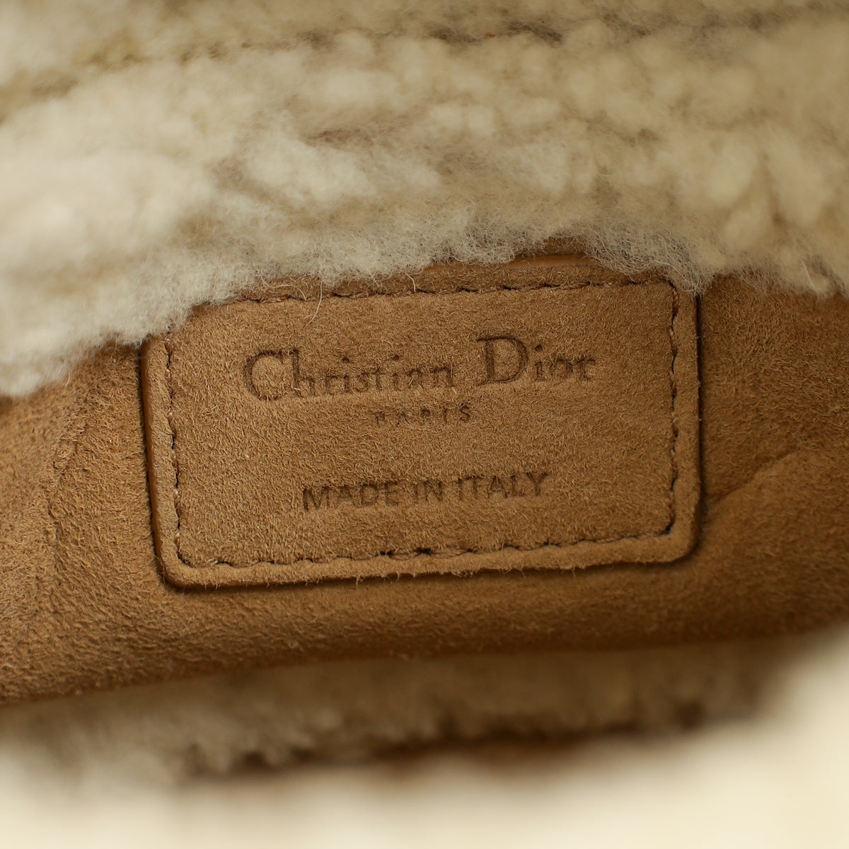 Christian Dior Beige Lady Dior Mini Bag