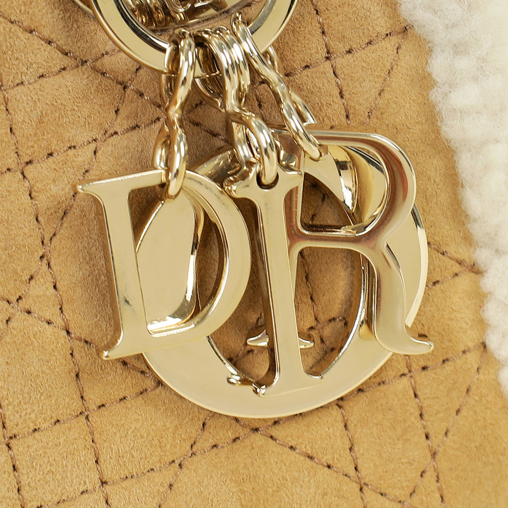 Christian Dior Beige Lady Dior Mini Bag