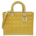 Christian Dior Beige Lady Dior Large Bag