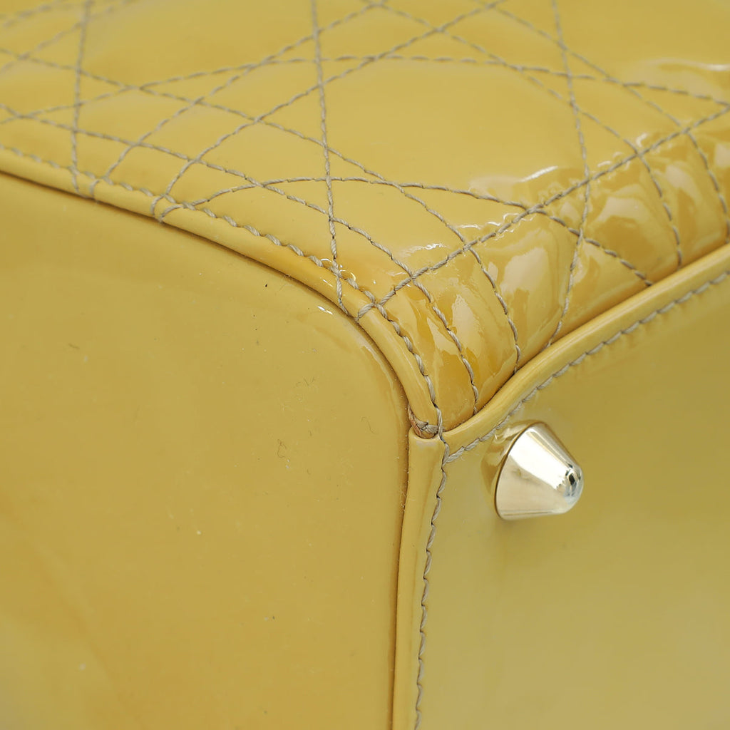 Christian Dior Beige Lady Dior Large Bag