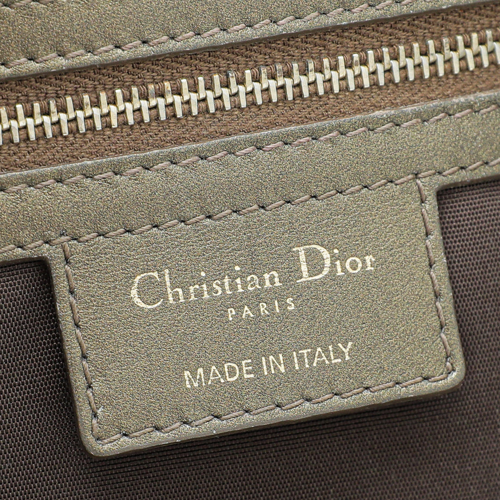 Christian Dior Brown Panarea Medium Tote Bag