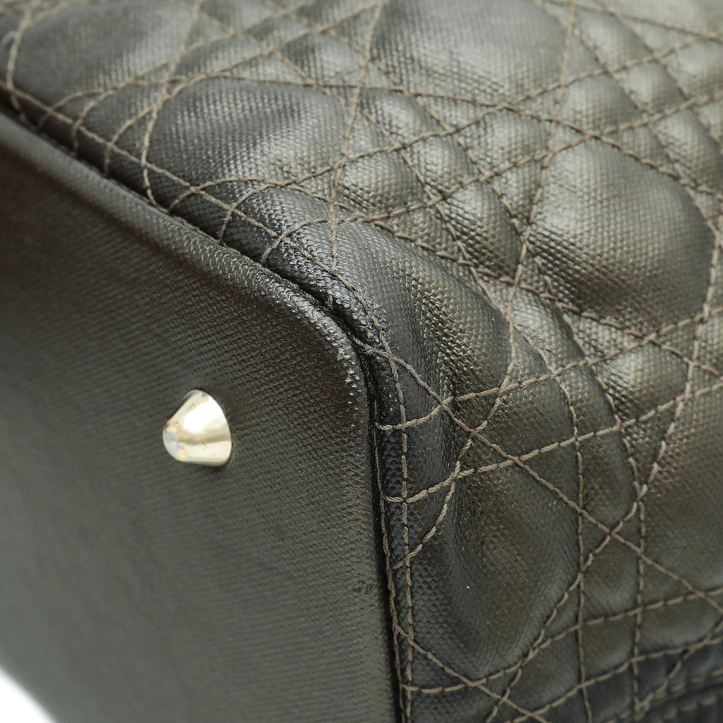 Christian Dior Brown Panarea Medium Tote Bag