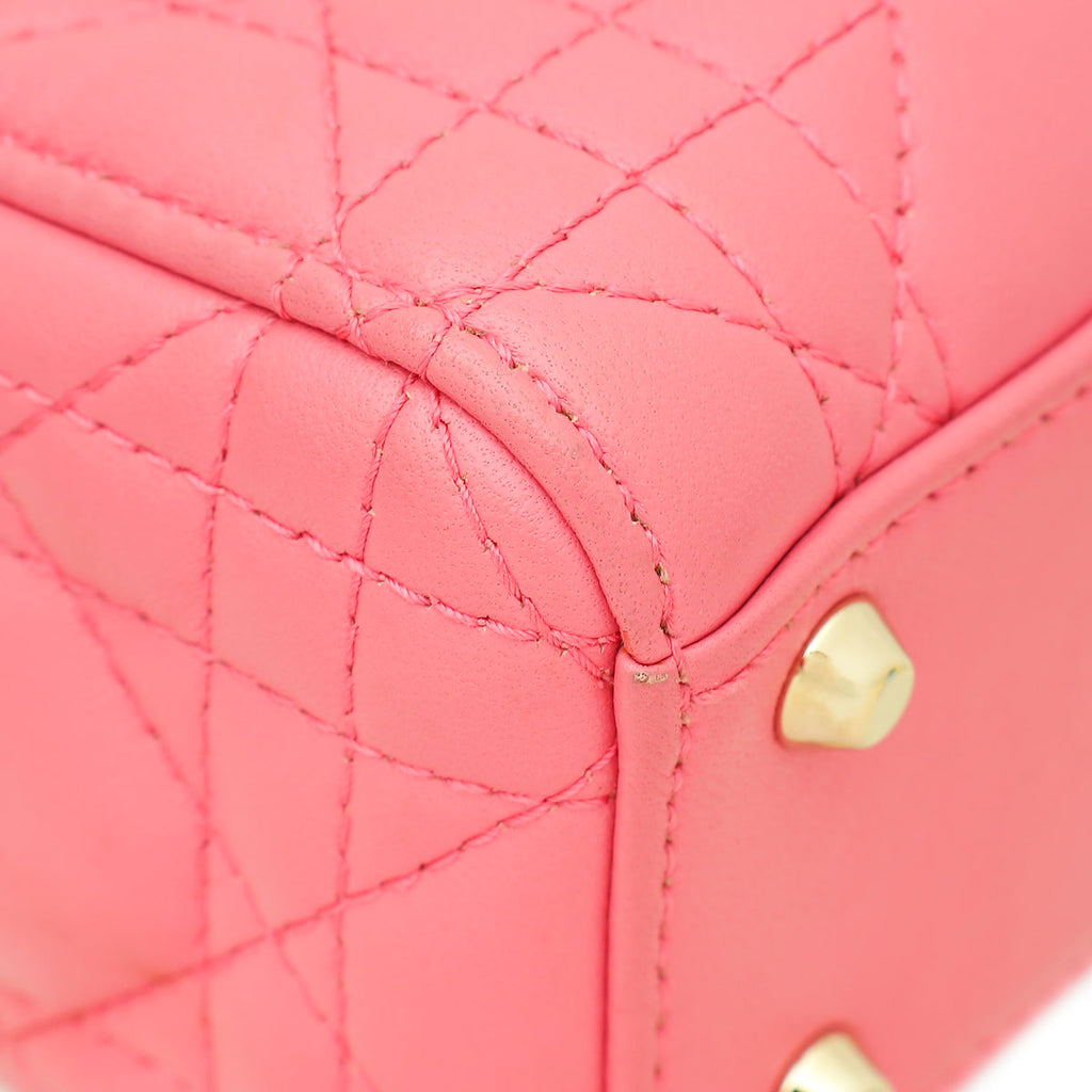 Christian Dior Pink Lady Dior Mini Chain Bag