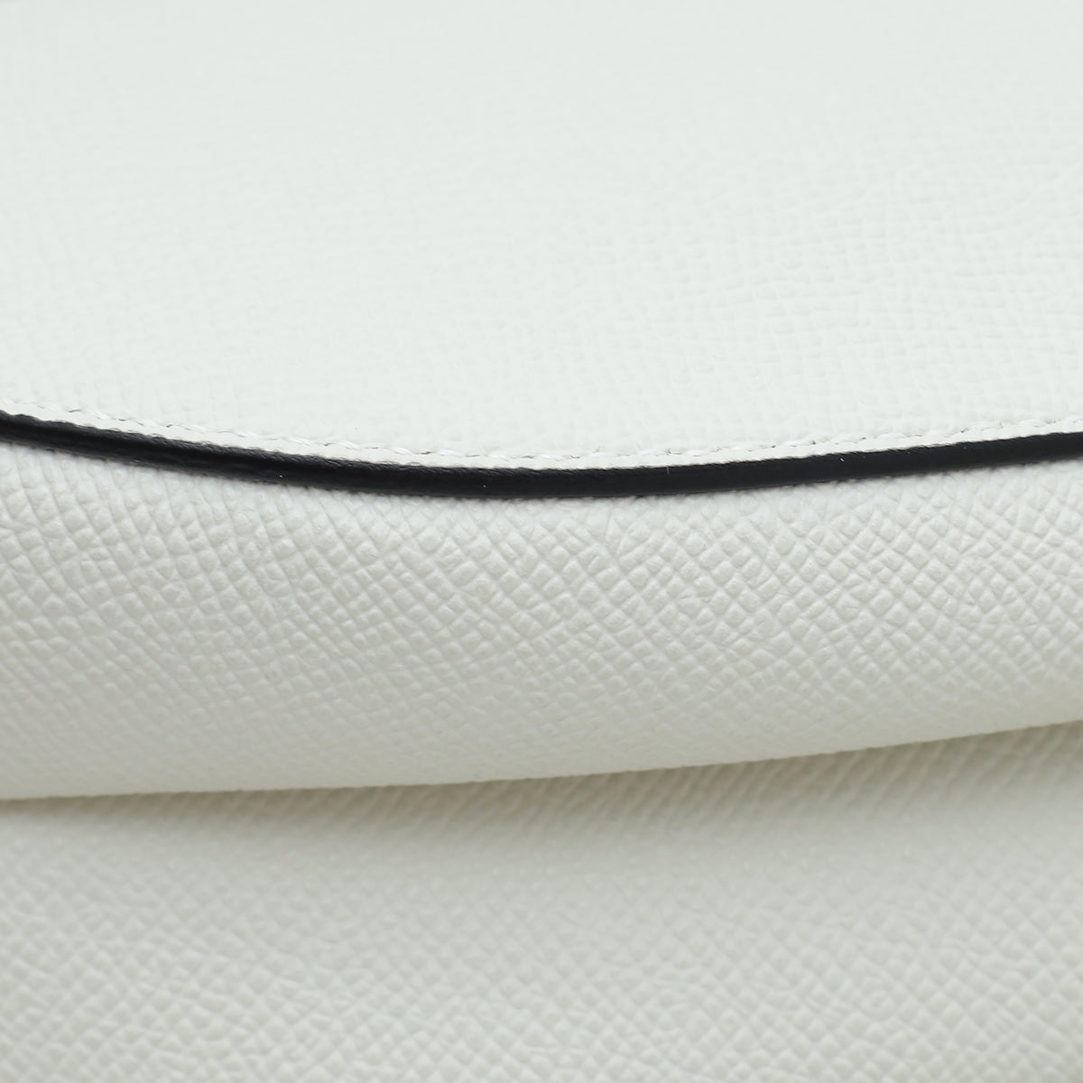 Christian Dior White Saddle Medium Bag