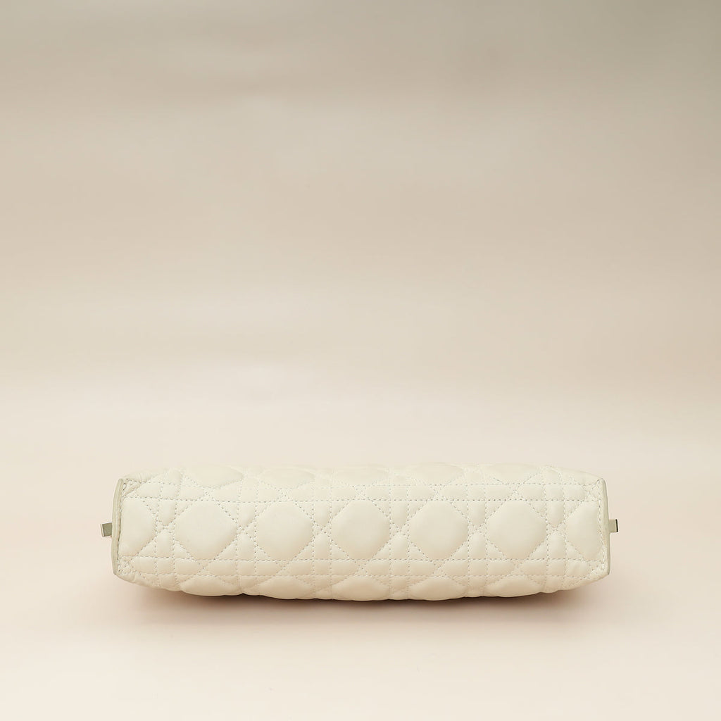 Christian Dior Dusty Ivory New Line Cannage Dior Club Bag