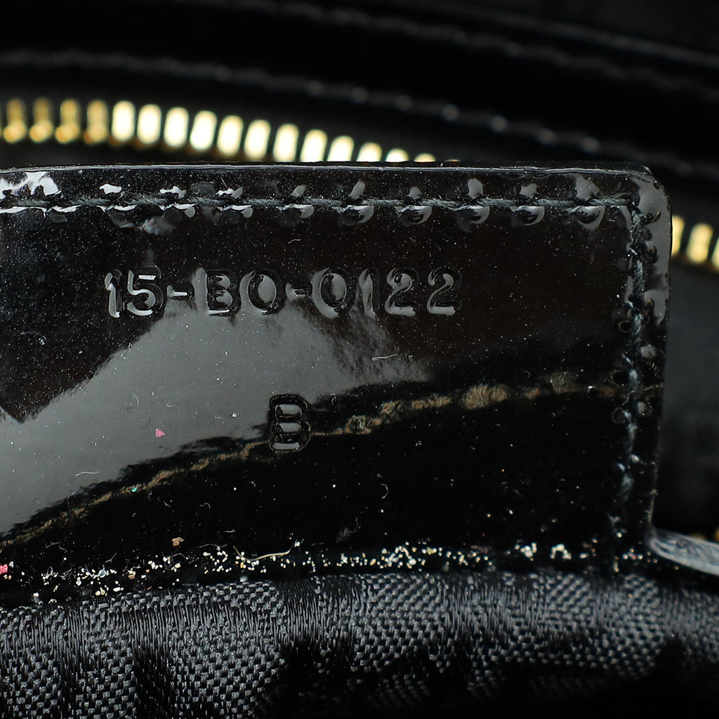 Christian Dior Black Lady Dior Medium Bag
