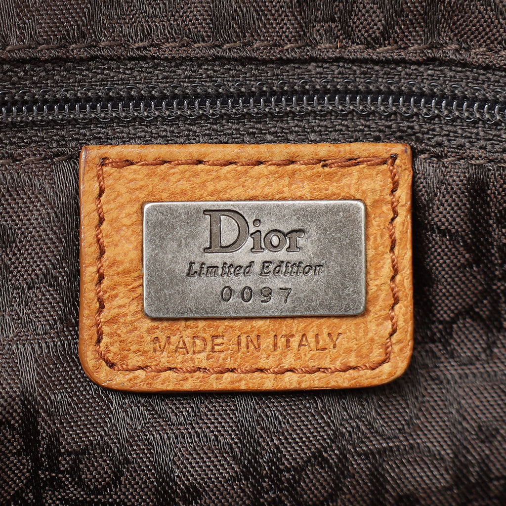 Christian Dior Caramel Saddle Medium Bag