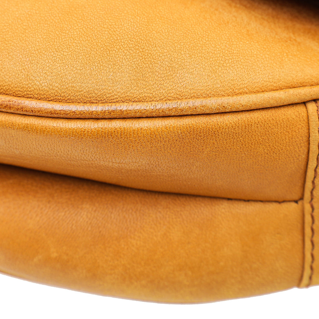 Christian Dior Caramel Saddle Medium Bag