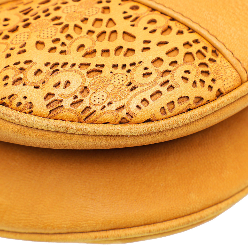 Christian Dior Caramel Saddle Medium Bag