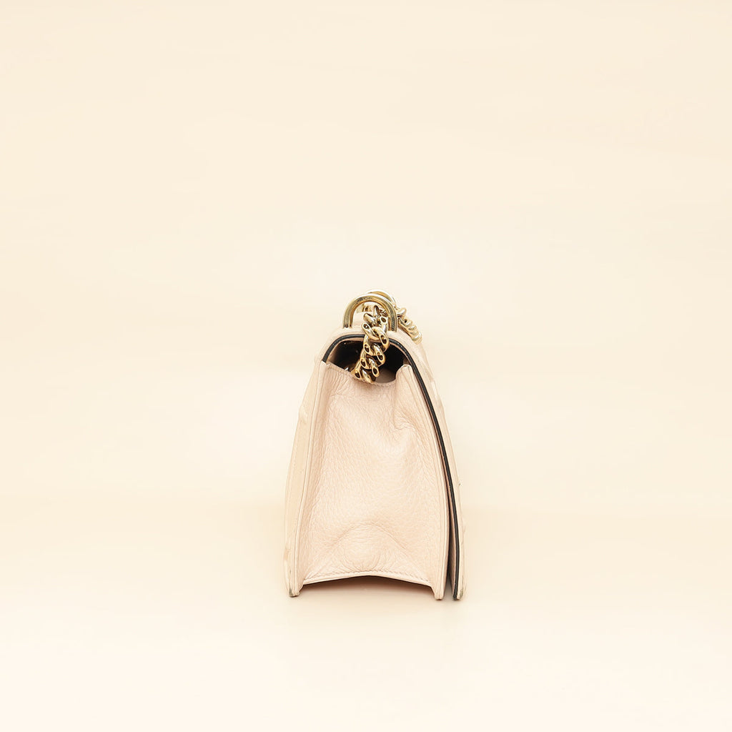 Christian Dior Light Pink Diorama Medium Shoulder Bag