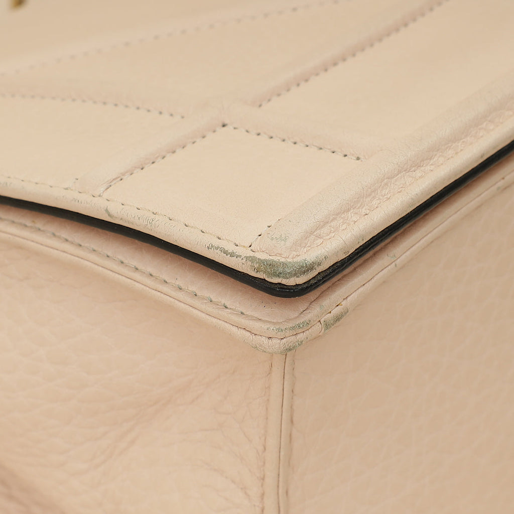 Christian Dior Light Pink Diorama Medium Shoulder Bag