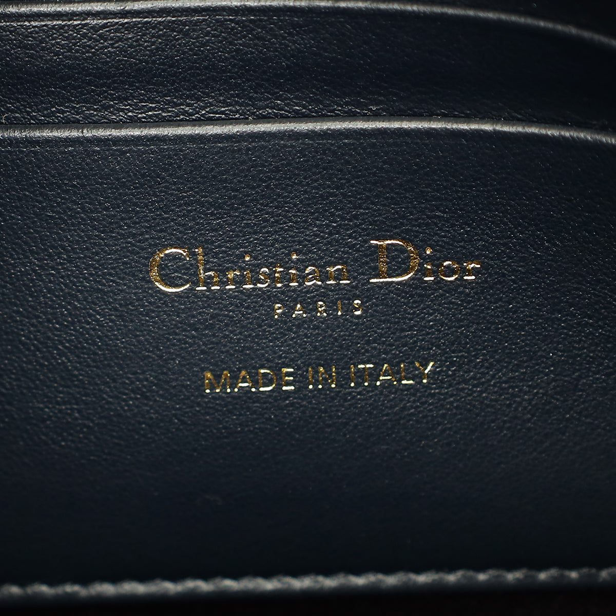 Christian Dior Navy Oblique 30 Montaigne Dea Pouch