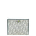 Christian Dior Gray Oblique 30 Montaigne Medium Pouch
