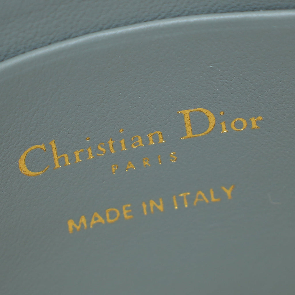 Christian Dior Gray Oblique 30 Montaigne Medium Pouch