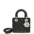 Christian Dior Black My ABCDior Lady Dior Small Bag
