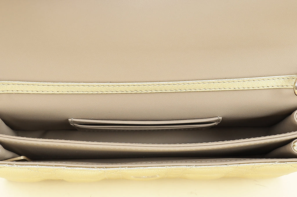 Christian Dior Metallic Gold My Dior Mini Bag