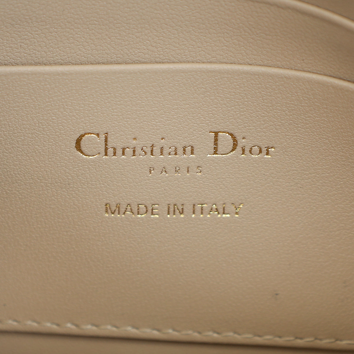 Christian Dior Metallic Gold My Dior Mini Bag