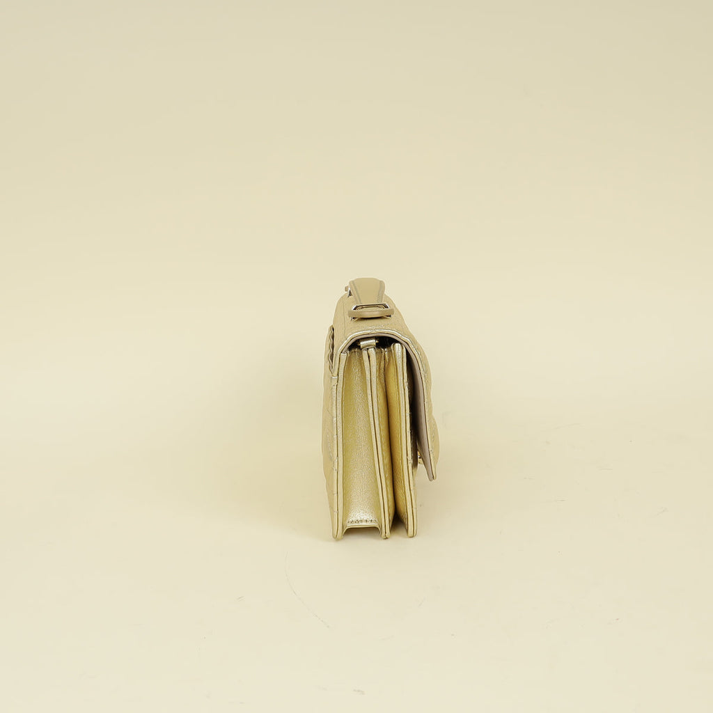 Christian Dior Metallic Gold My Dior Mini Bag