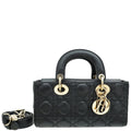 Christian Dior Black Cannage Lady D-Joy Small Bag
