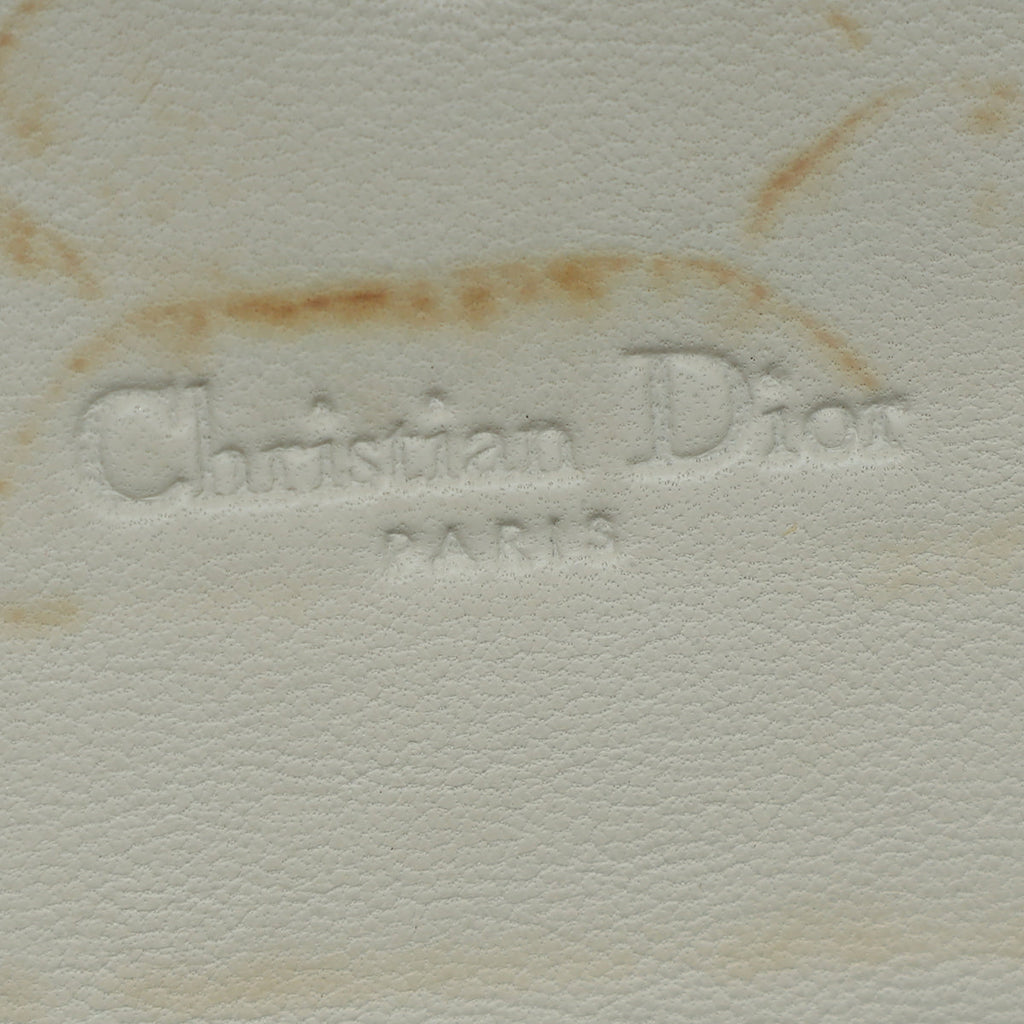 Christian Dior Bicolor Python Lady Dior Chain Wallet